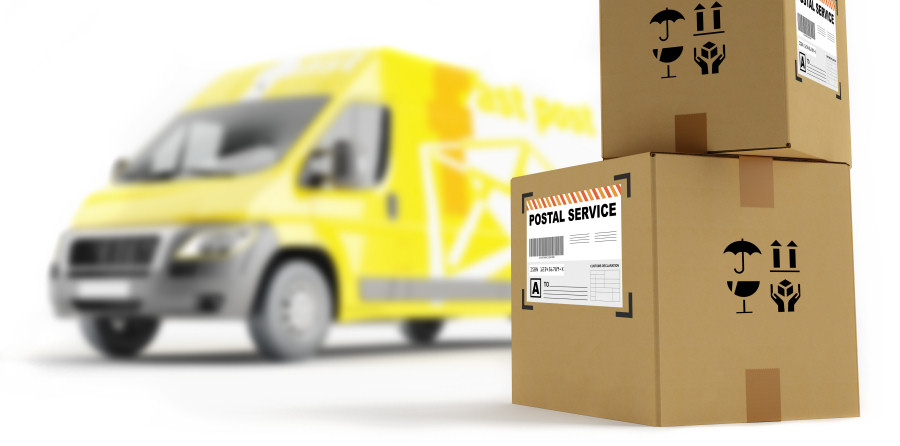 International courier forwarding of large parcels worldwide
